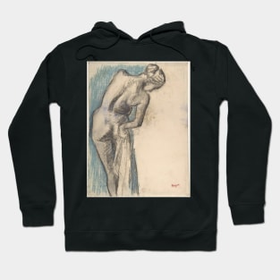 Bather Drying Herself Hoodie